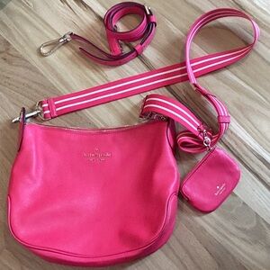Kate Spade Pink Leather Shoulder Bag